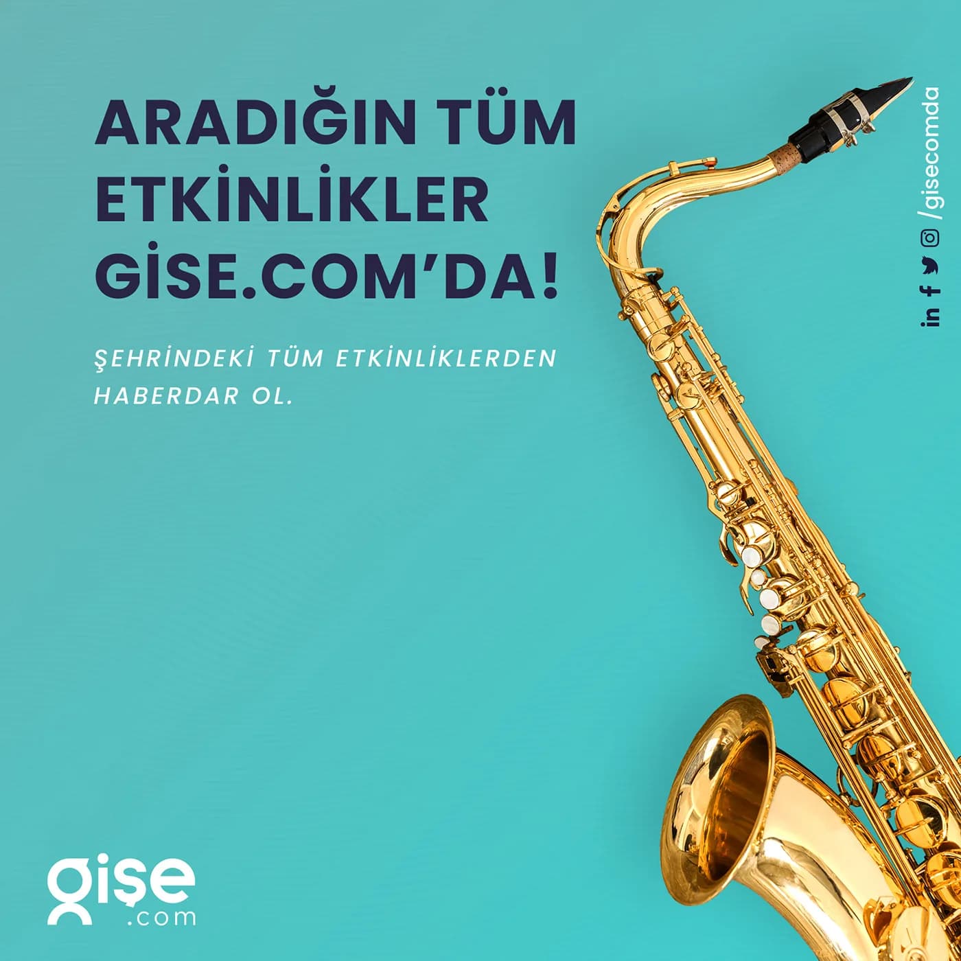 Saksafonla hazırlanan gönderi